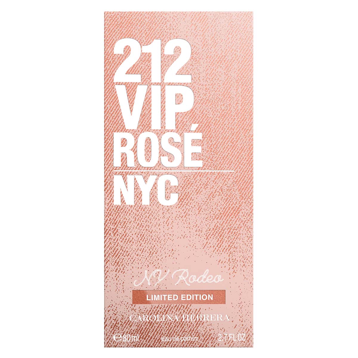 212 VIP ROSÉ NY RODEO EDICIÓN LIMITADA EAU DE PARFUM PARA MUJER